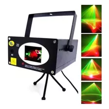 Canhão Raio Laser Holográfico Projetor Feixes De Luzes Hl22 