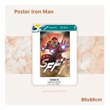 Poster Iron Man 89x69cm B7/b4/solocachureos