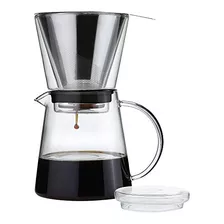 Cafetera Para Verter M045000 De Acero Inoxidable - Vidrio, 4