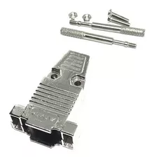 Tapa Carcasa Metálica Marca Amp Para Conector Db-9