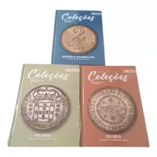 Kit Livros Série Coleções Moedas (volumes 1, 2 E 3)