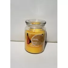 Velas Aromáticas Limon Jarra Vidrio ( L 1,082 Grs)