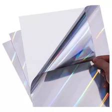 Vinil Para Impresión Adhesivo Inkjet Carta Holográfico