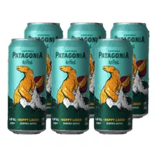 Pack 4 Cervezas Patagonia Austral Hoppy Lager 470cc