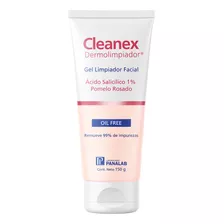 Cleanex Dermolimpiador Gel Facial 150g Piel Grasa Oil Free