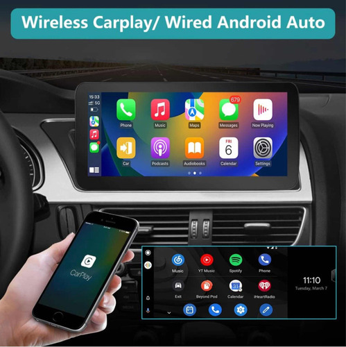 Radio Andorid Carplay 4+64 Audi A5 10.25 Pulgadas Foto 5