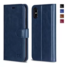 Funda Tipo Cartera Ocase Para iPhone X / Xs, Funda iPhone 10