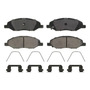 Kit 4 Balatas Delanteras Nissan Versa 1.6 2020-2024