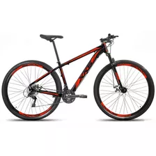 Mountain Bike Xks Kairos Aro 29 21 21v Freios De Disco Mecânico Câmbios Shimano Tourney Tz510 Y Shimano Tourney Tz31 Cor Preto/vermelho