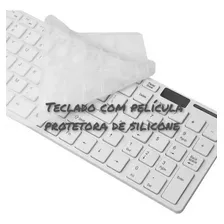 Teclado Mouse Wireless Sem Fio Silencioso Ergonômico Com Nf