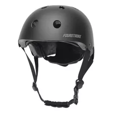 Casco Bici - Entry Helmet - Fourstroke Color Negro Mate Talle S