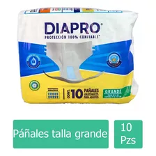 Diapro Confort Talla G Empaque Con 10 Pañales