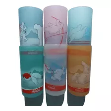 Vasos Colección Oso Polar De Coca Cola.