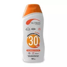 Protetor Solar Fator 30 Uva1/3 Profissional Nutriex Corporal