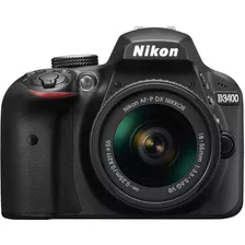 Nikon D3400 18-55mm + 35mm Vr Kit Dslr Cor Preto Semi Novo
