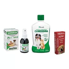 Biofarm Sarniran - Kit Dermatite E Anti Pulgas Com Shampoo