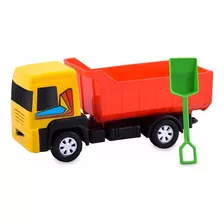 Caminhão Caçamba Basculante Brinquedo Grande Na Caixa
