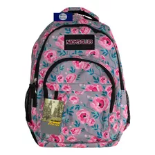 Mochila Urbana Nicks Club Piem Portalap Acolchonada Moda Color Rosa