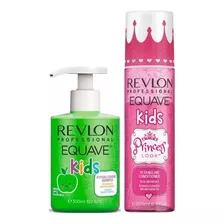 Shampoo Niñas Apple 300ml + Acond Princess 200 Equave Revlon