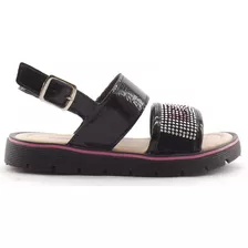 Sandalias Nena Verano Strass Love Brillos Nuevas 814 Pshoes