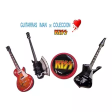 Imanes Guitarra De Coleccion Kiss