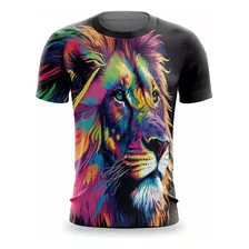 Camiseta Leão 3d P