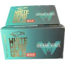 Cx De Cartucho White Head Gold Max Tattoo C/20 Rs