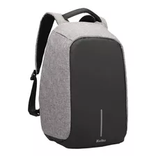 Mochila Anti - Rrobo Gris Claro Kolke Kvm-245