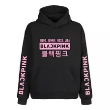 Sudadera Kpop Blackpink Logo Frente 