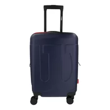 Maleta Mano Viaje Rigida 20in Pulgadas Candado 10kg Wilson Color Azul Oscuro Rayas