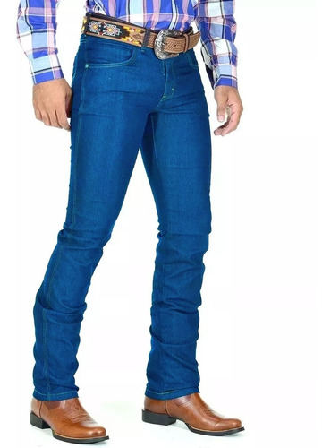Calça Jeans Masculina Moda Country Lycra Rodeio Avant 