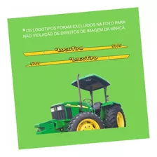 Kit Faixas Adesivas Para Trator Agrícola 5705 - Ano 2015 