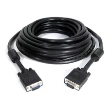 Cable Vga Macho A Macho 3.6 Metros Negro