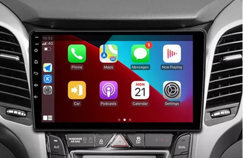 Radio Android Carplay Hyundai I30 2013 A 2015 Foto 3