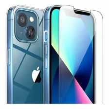 Funda Para iPhone 13 Mini, Transparente/con Vidrio Protec...