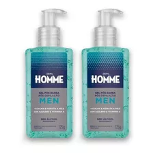 Kit C/2 Gel Pós-barba E Depilação Men Depil Homme