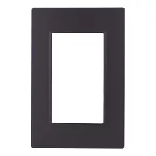 Placa Negro Satinado Sin Bastidor Quadra