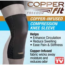 Rodillera Compresion Cooper Fit Gym Ajustable Crossfit