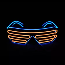 Gafas De Led De Aqua Led De Neón Electroluminiscentes Para.