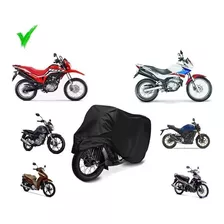 Capa 100% Impermeável Para Cobrir Moto Proteção Uv