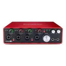 Interface De Áudio Focusrite Scarlett 18i8 100v/240v 2ª Geração