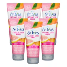 St.ives Exfoliante Skin Limón Rosado-mandarina Pack 6 Envase Momento De Aplicación Día/noche Tipo De Piel Mixta