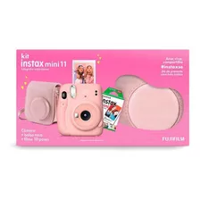 Kit Camera Instax Mini 11 Bolsa S. Rosa