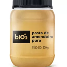 Bio2 Pasta De Amendoim Pura Vegana 900g Sem Conservantes 
