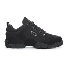 Tenis Masculino Botinha Half Track Oakl De Couro Legitimo