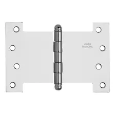 Dobradiça União Mundia Palmela Janela/porta 4x6 Cor Cromada Até 24kg 