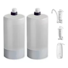 Refil De Filtro Para Purificador De Água Hidrofiltros Hf-01 Branco - Kit X 2 Unidades