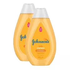 Kit 2 Shampoos Johnson's Baby Regular 400ml