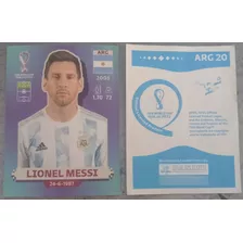 Lámina Messi Catar 2022 + Combo 8 Láminas Extra