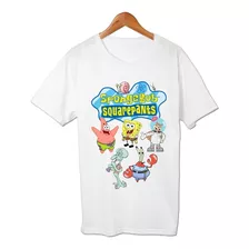 Bob Esponja Todos Los Personajes Remera Friki Tu Eres